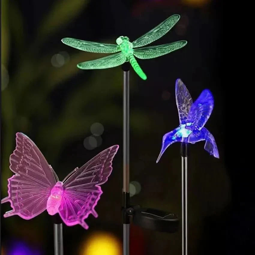 Skanto | ButterflyGlow Hagebelysning – Solcelledrevet & Magisk om Kvelden