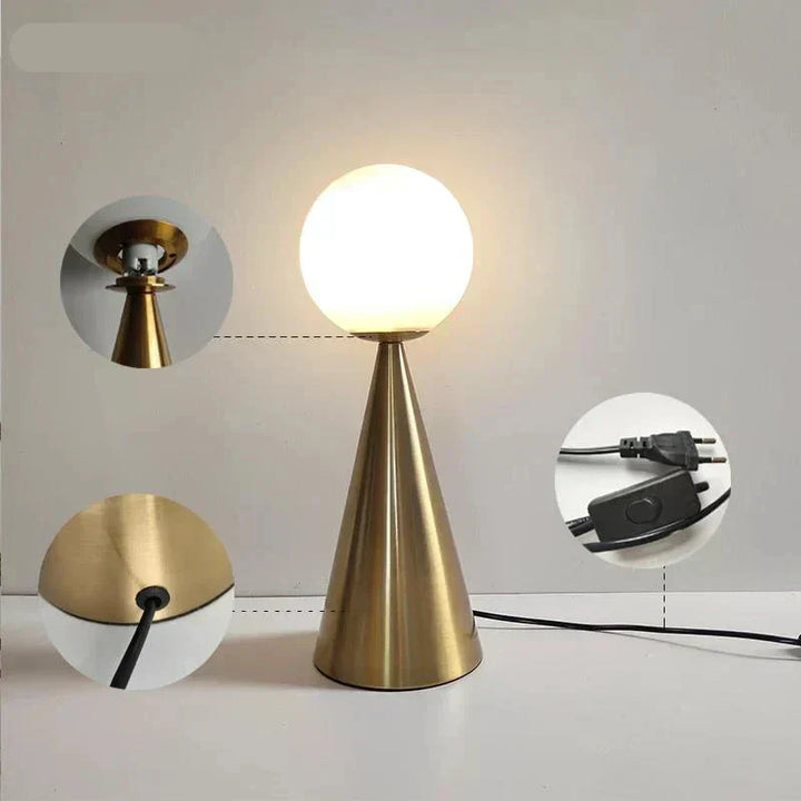 Skanto | Moderne bordlampe i luksuriøs stil