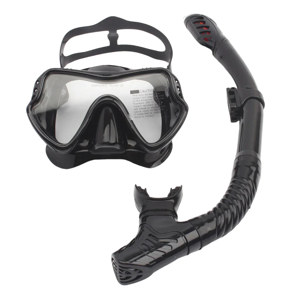 Skanto | Voksen Unisex Snorkling Dykkermaske Sett med Briller