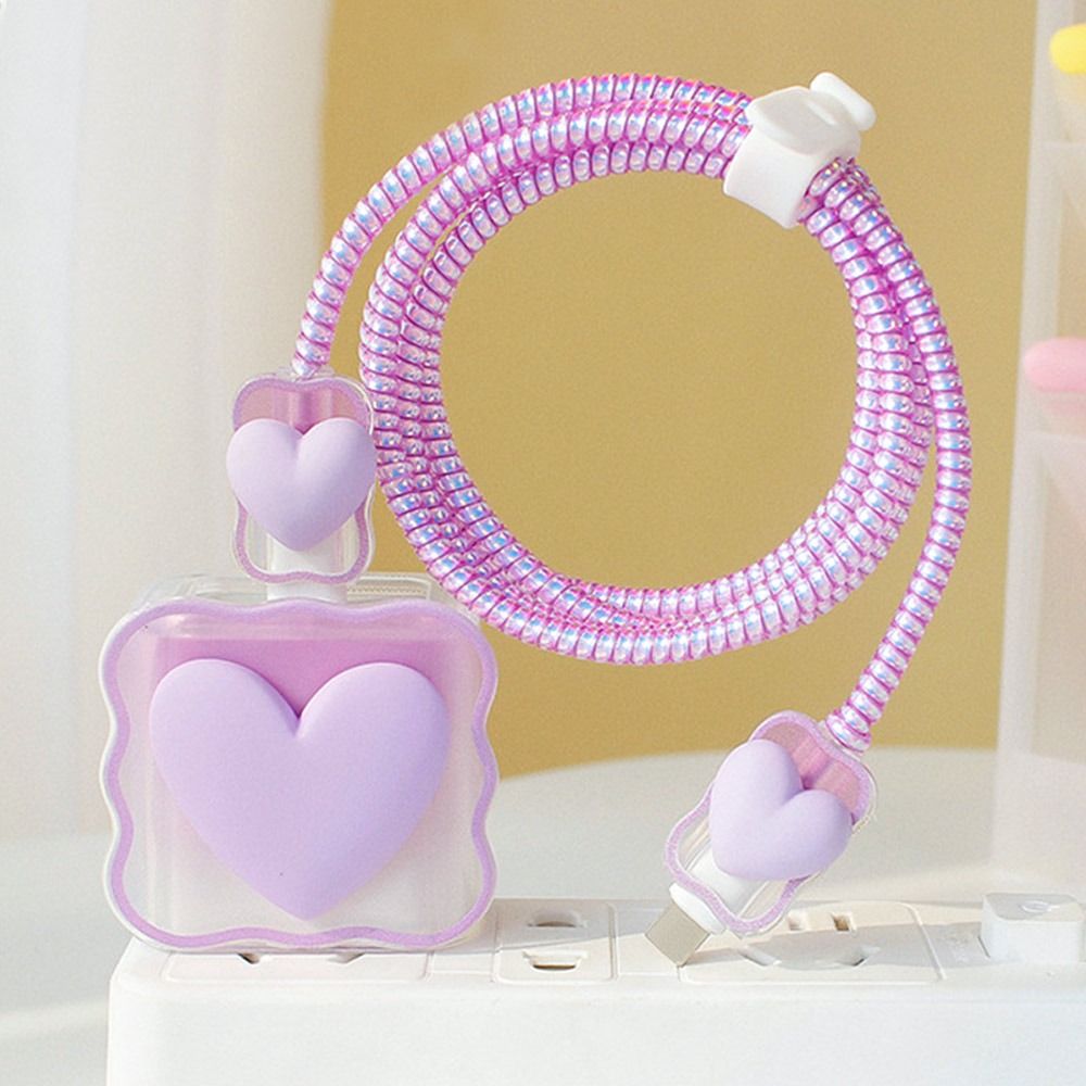 Skanto | Transparent Love Laderkabel Beskyttelsesdeksel