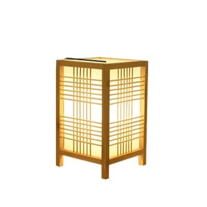 Skanto | Zen-Inspirert Bambus Bordlampe for Soverom og Stue