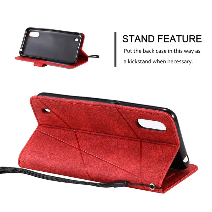 Skanto | Flip Magnetisk Læderdeksel for Samsung Galaxy A Series