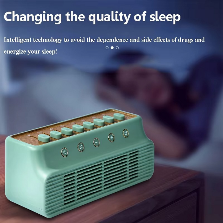 Tragbarer Bluetooth-Lautsprecher med hvite Rauschen, Naturgeräuschen og Schlaftimer