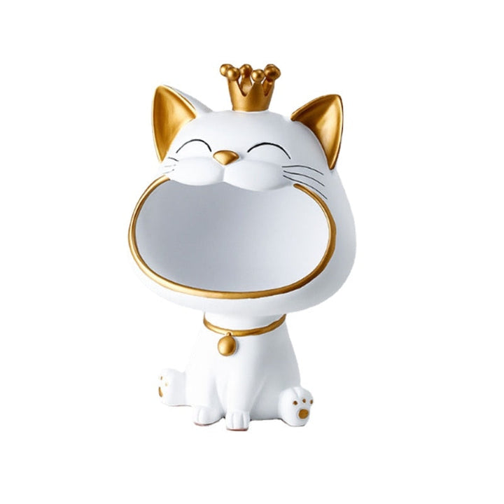 Skanto | Fortune Kitty Statue Hjemme Oppbevaringsboks
