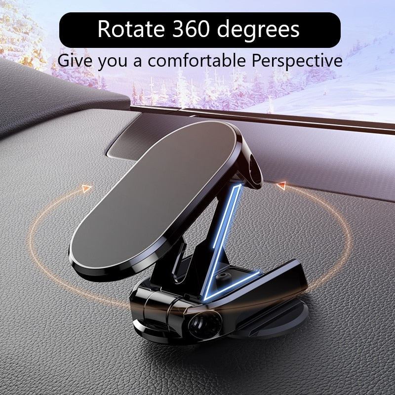 Skanto | Rotérbar Magnetisk Dashboard Bil Telefonholder
