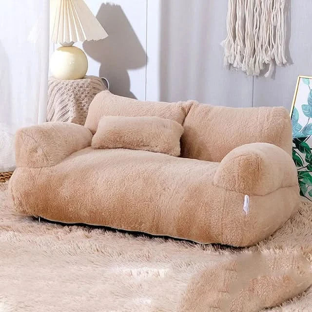 Skanto | FLUFFYCOMFORT – Luksuriøs kjæledyrsofa laget av plysj for maksimal avslapningskomfort