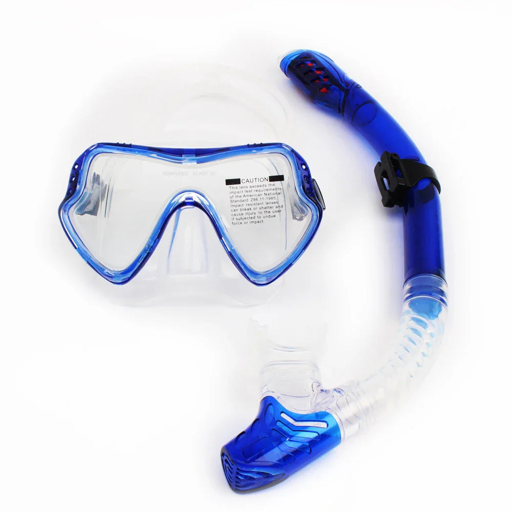 Norvo | Voksen Unisex Snorkling Dykkermaske Sett med Briller