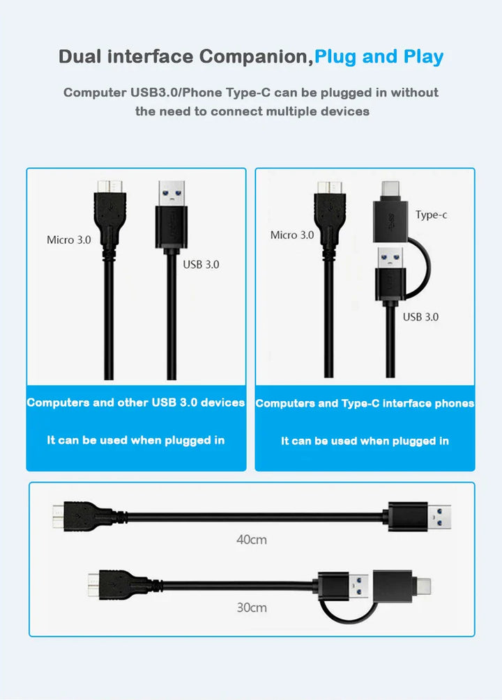 Skanto | Ekstern Mobil Harddisk