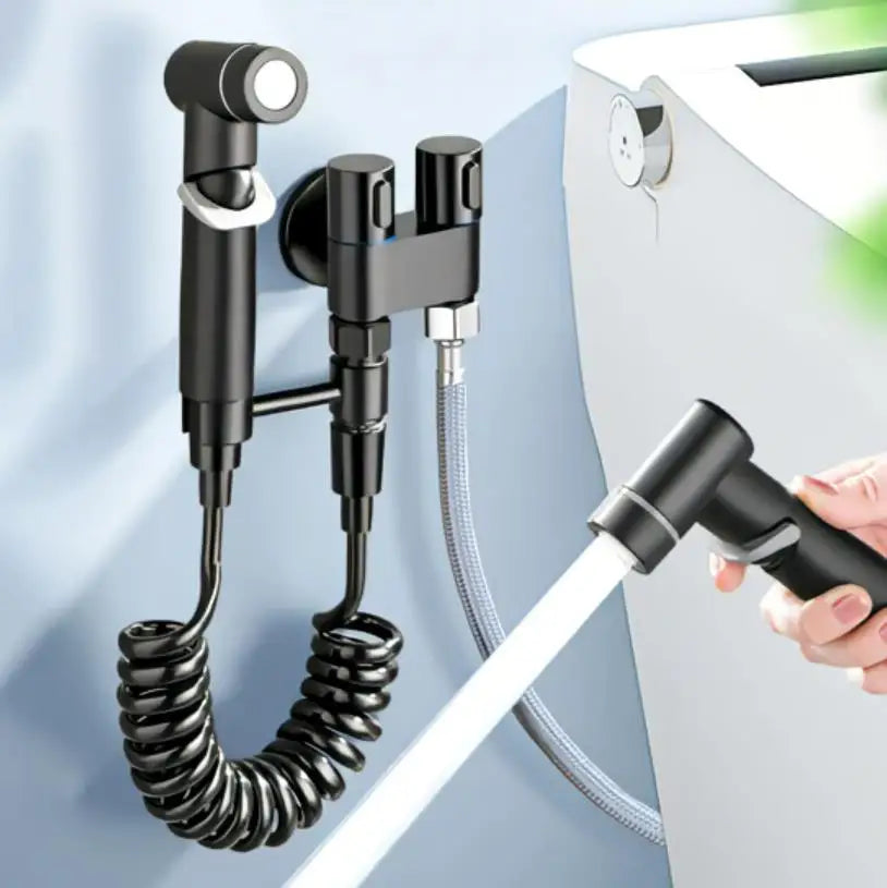 AquaSmart Bidet Companion – Luksuriøst Hygiene Sett for Veggmontert Skanto