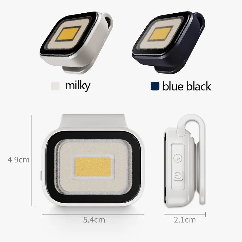 Mini Kraftig Bærbar Klem-lampe for Camping | Skanto