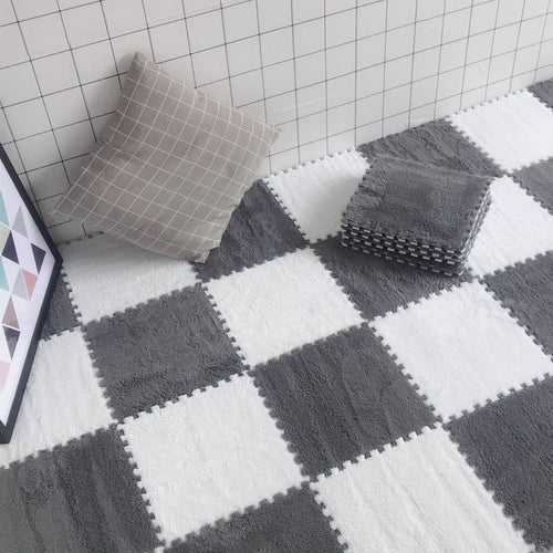 DIY Vinter Plush Puslespill Matte | Skanto