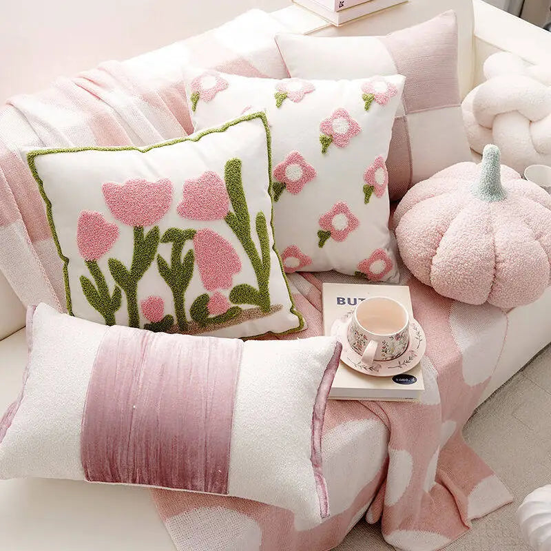 Pink Blossom Puffer Putetrekk | Skanto