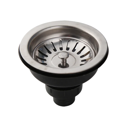 AquaGuard Rustfritt Stål Vaskestrainer med Luktfilter – Pop-Up Stopper & Anti-Blocking Kurv Skanto
