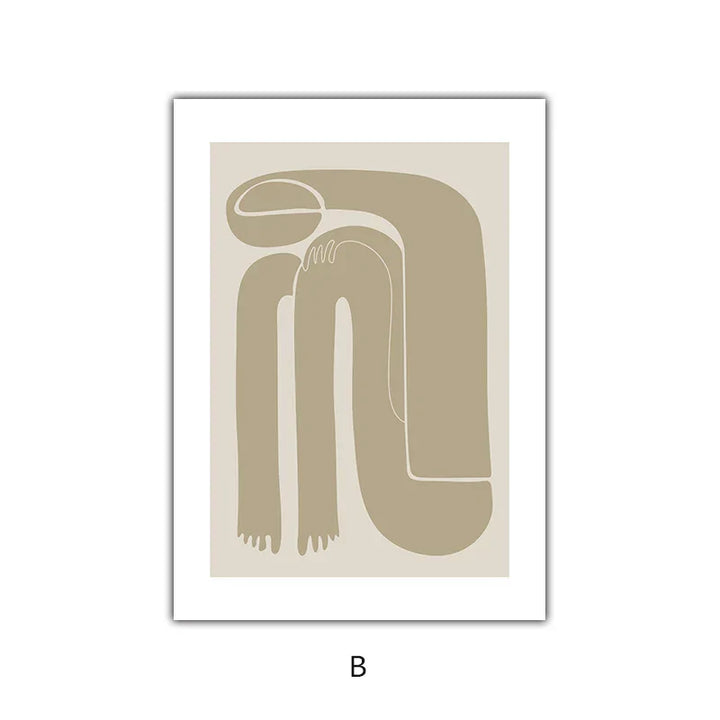 Abstract Minimalist Still Life Figure Art Fine Art Canvas Prints Posters Pictures For Living Room Bedroom Modern Home Art Decor | Skanto