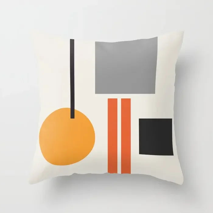 Modern Abstract Geometric Colorful Pillow Covers 45x45cm Cushion Cover for Sofa Throw Pillows 60x60cm 50x50cm Trendy Home Decor | Skanto