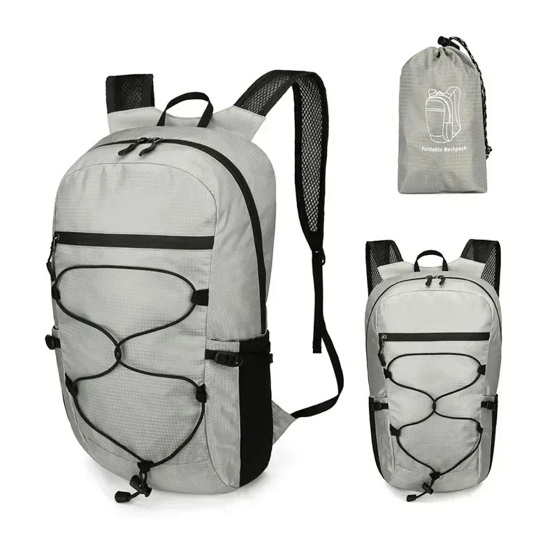 Norvo | Utendørs Ryggsekk PackLite 20 L | Ultralett & Vanntett | Sammenleggbar for Reise & Fotturer