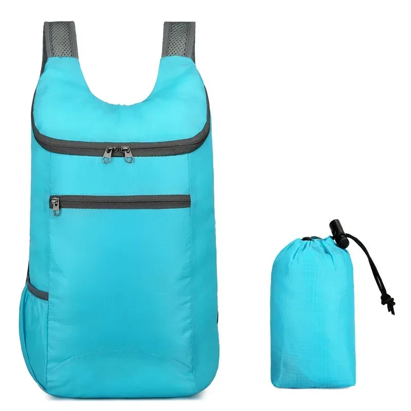Norvo | SkyFold LitePack | Sammenleggbart Utendørs Ryggsekk 20L | Vanntett & Ultralett | For Reise, Fotturer & Fritid | Unisex