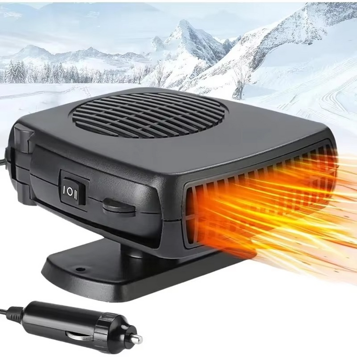 Tragbare Autoheizung und -enteiser, 2-in-1 Heiz- og Kühlventilator for Windschutzscheibe og Fahrerkabine