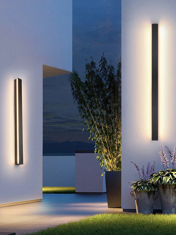 Moderne Utendørslampe i Svart Skanto
