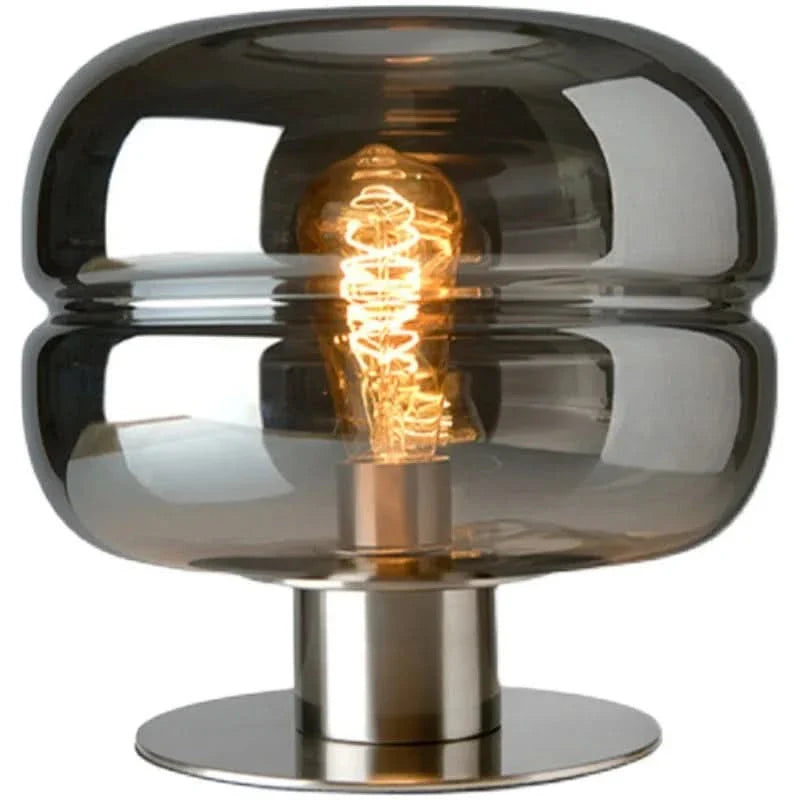 Skanto | Skandinavisk Glass Bordlampe – AuroraForm E27