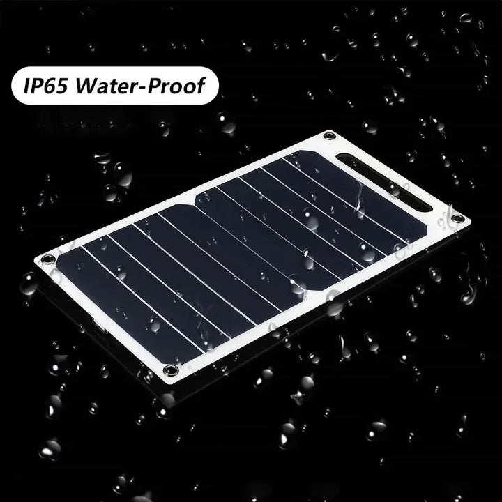 Skanto | SolNova 30W Solpanel | Ultralett & Vanntett | USB-tilkobling for Telefon & Power Bank | Utendørs & Camping