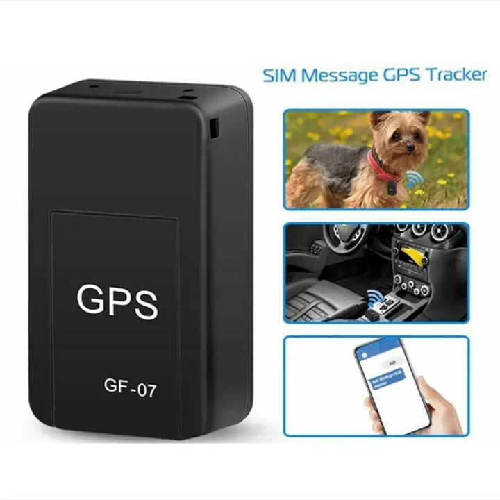 Skanto | Follow-Strong Mini GPS Tracker – Magnetisk Stedfinder for Bil, Kjæledyr & Verdifulle Gjenstander