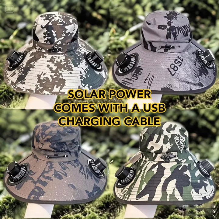 Solar Fan Bucket Hat | Skanto