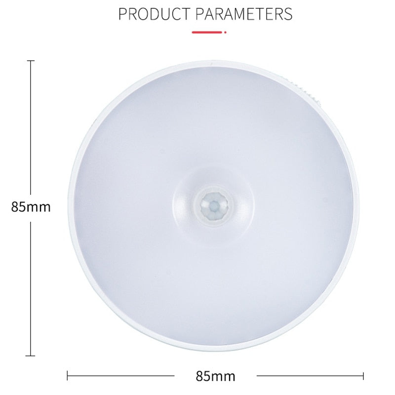 Sticky LED Bevegelsessensor Mini Nattlampe | Skanto