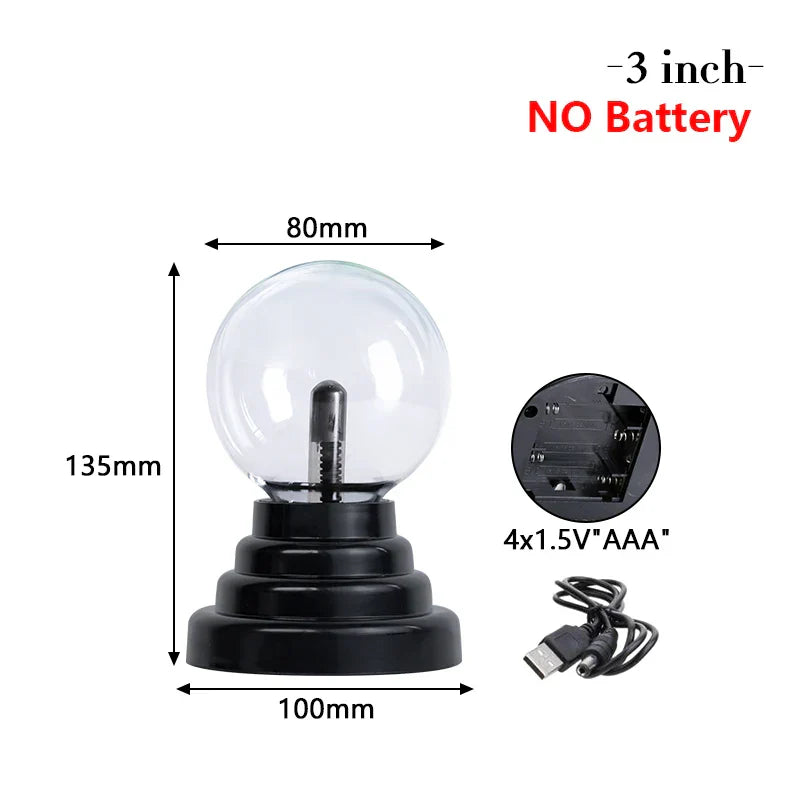 Magic Touch Futuristic Plasma Lampe | Skanto