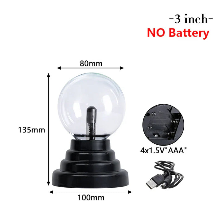 Magic Touch Futuristic Plasma Lampe | Skanto