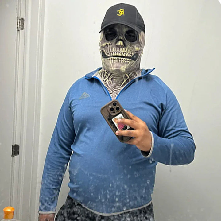 Skanto | Halloween Horror Lateks Hodeskalle Maske