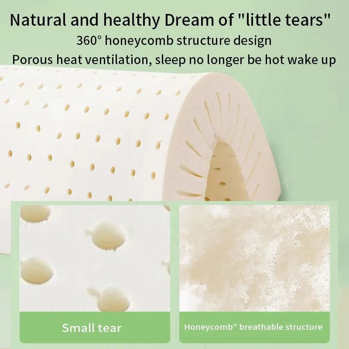 Skanto | Hypoallergenisk naturlatex pustende ergonomisk pute
