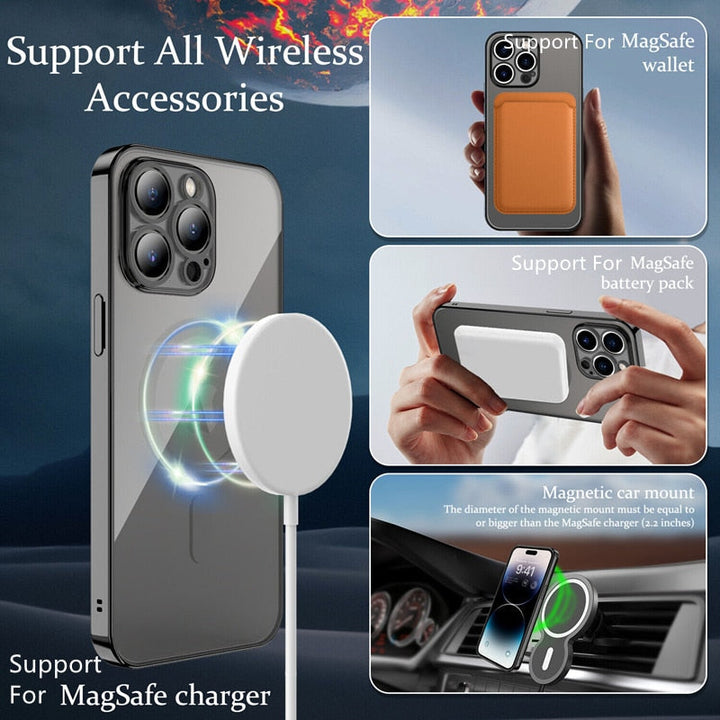 Skanto | Sky Klar Transparent Silikon iPhone Deksel