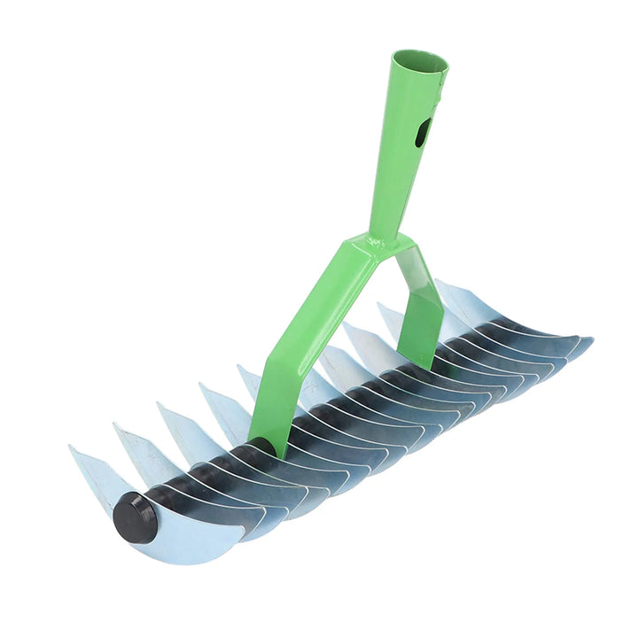 Skanto | RasenPro Rake Head | Gress Scarifier Rustfritt Stål | Bøyd Tinner | For Mose, Blader & Jordpleie