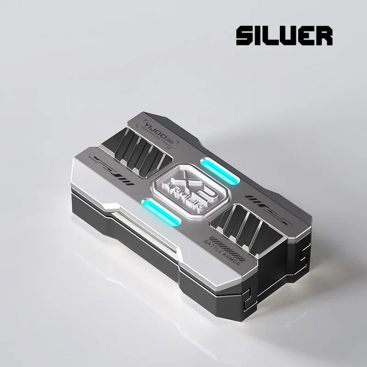 Skanto | Luminous Magnetisk Skyveknapp Metall Fidget