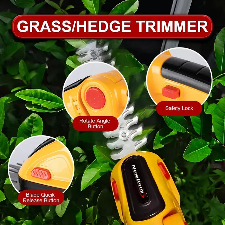 Skanto | Rapid Trim Trådløs Kraftig Håndholdt Gressklipper Verktøy