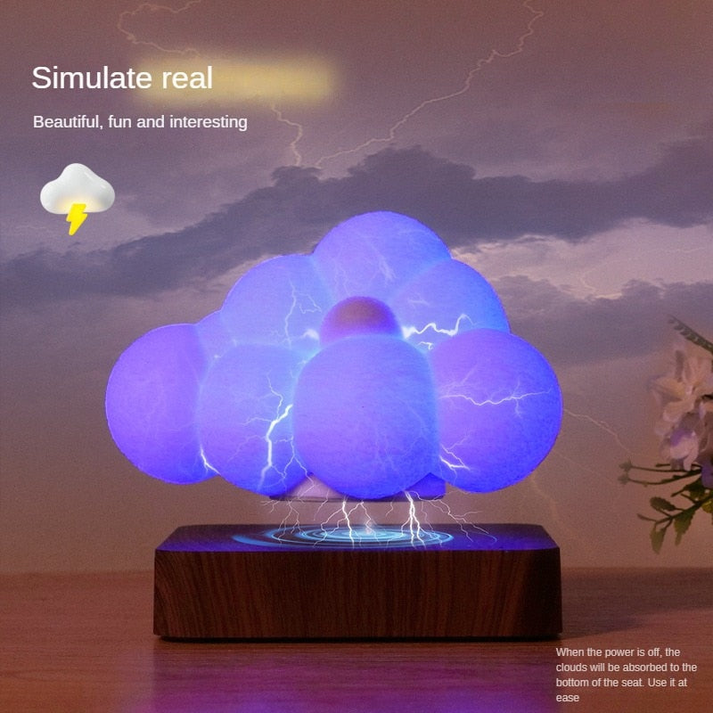 Skanto | Magnetisk Buble Cloud Svevende Nattlampe