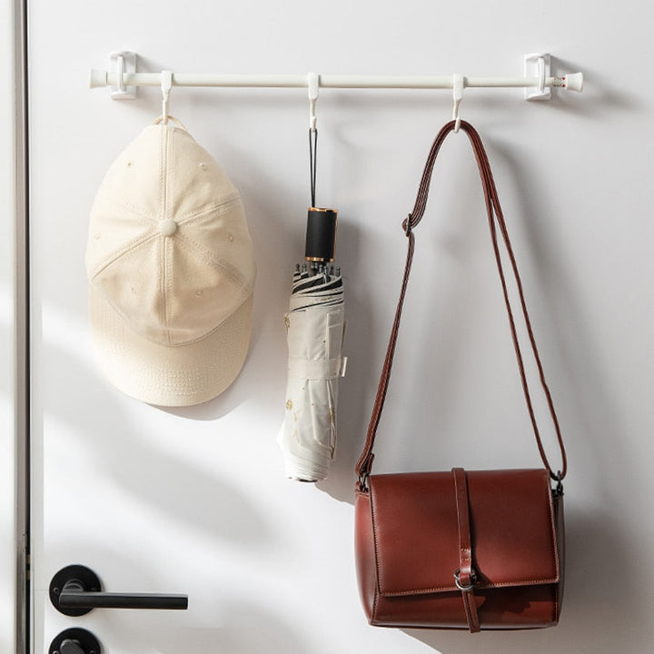 Punch-Free Handy Hook Justerbar Stangholder | Skanto