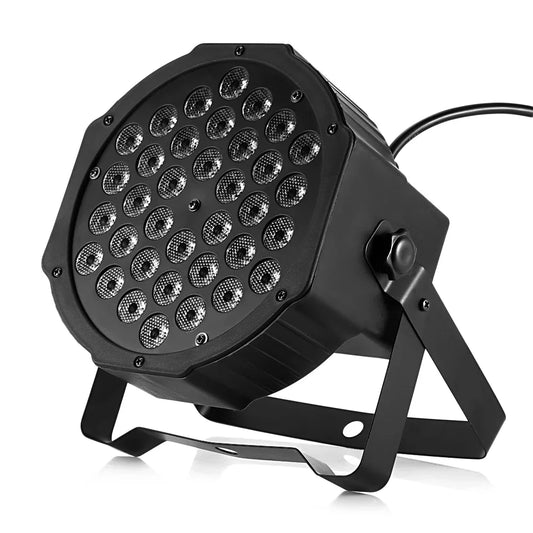 Norvo | 36W RGB LED Scenelys - Profesjonell DMX512 Stemmekontroll Disco Lys for KTV Bar Fest DJ, dekorativ effektprojeksjon
