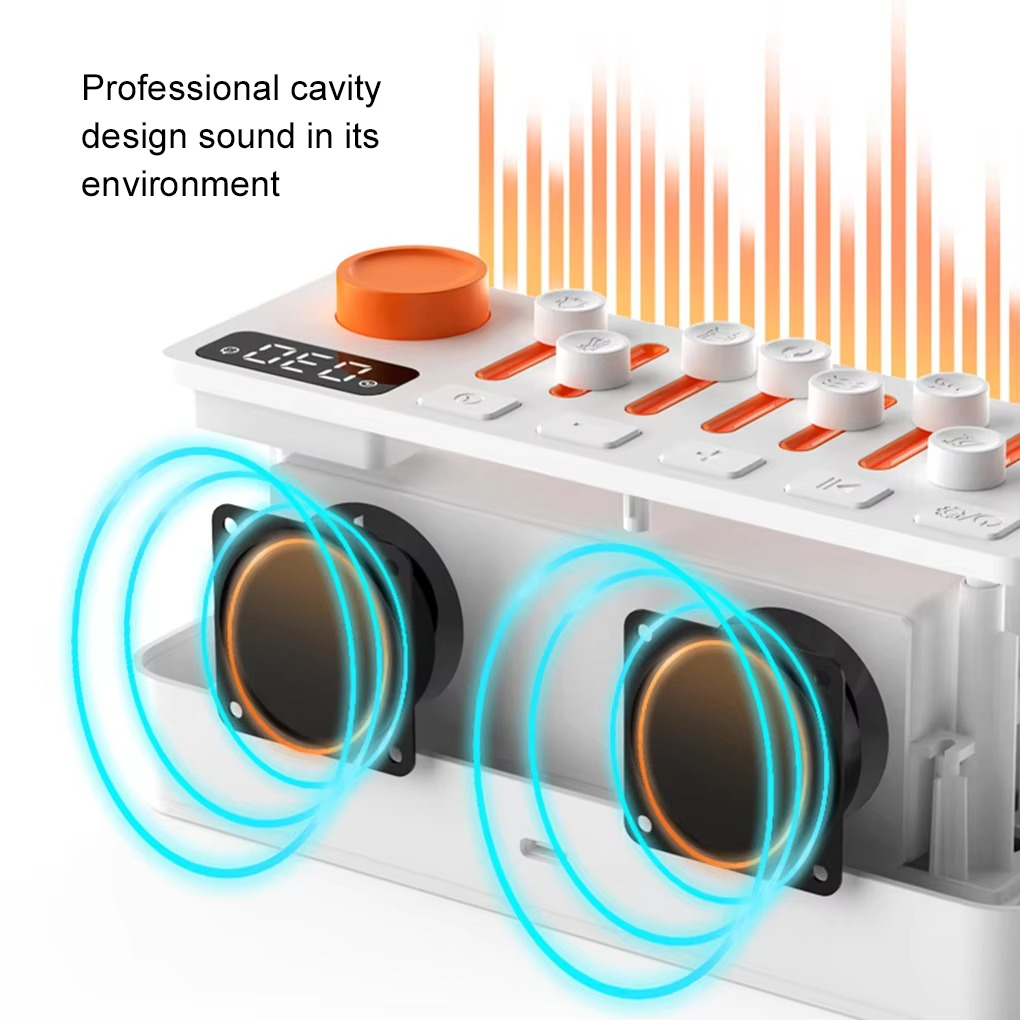 Skanto | Smart Sleep Sound Machine med RGB Nattlys og Bluetooth Høyttaler