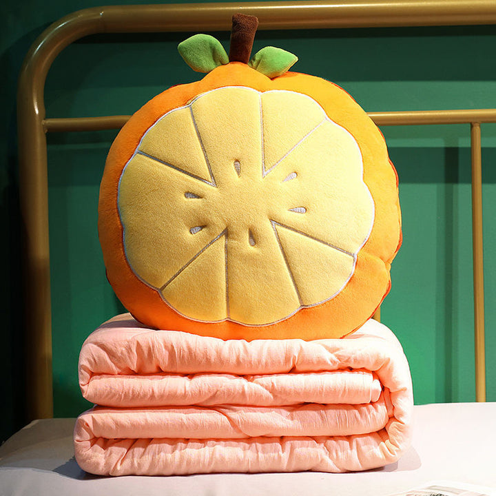 Skanto | Nap Buddy Frukt Foldbar Teppet Puter