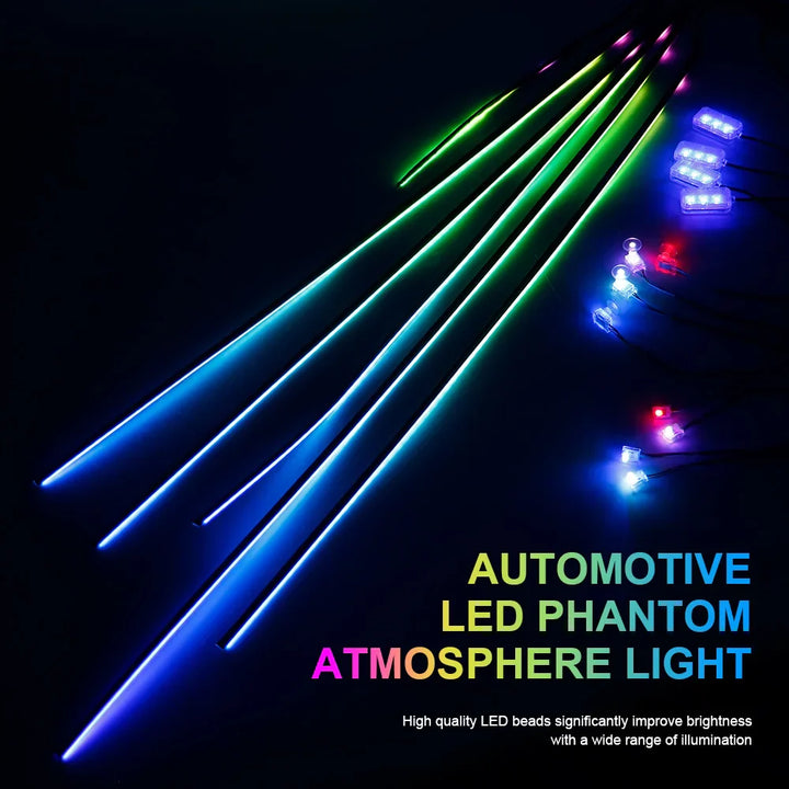 Skanto | Bluetooth RGB Symphony Bil Ambient Light Kit