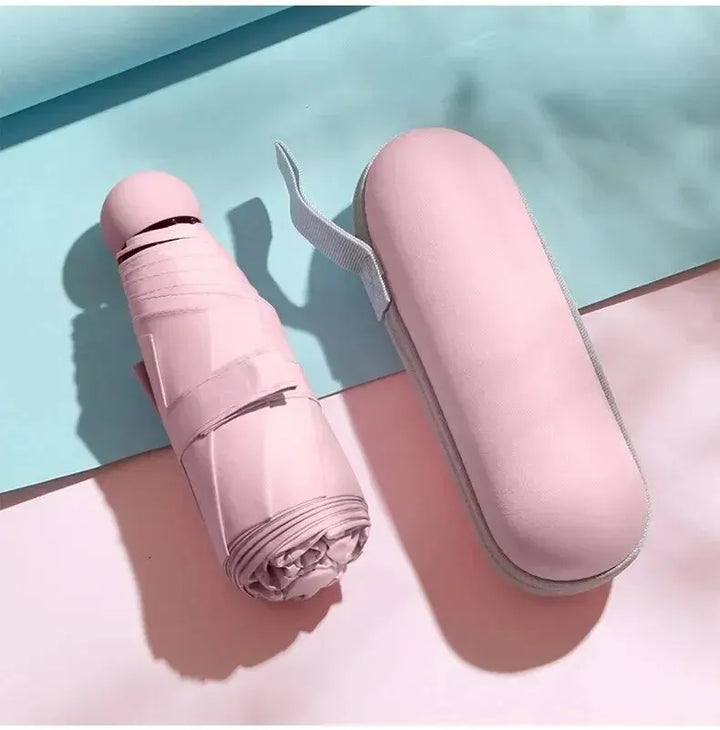 Mini solskjerm regnvær beskyttelse minimal paraply | Skanto