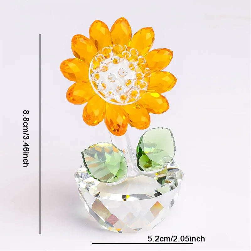 Crystal Glass Solsikke | Skanto