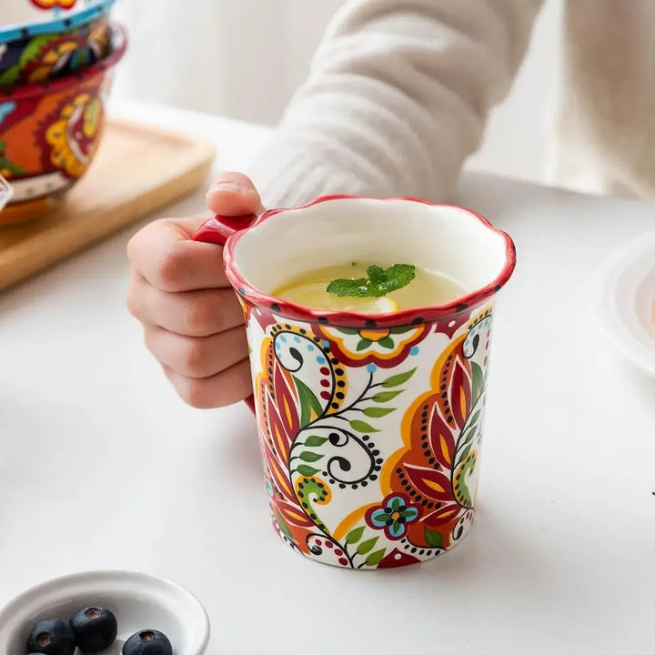 Bohemian Blossoms Kaffekopp | Skanto