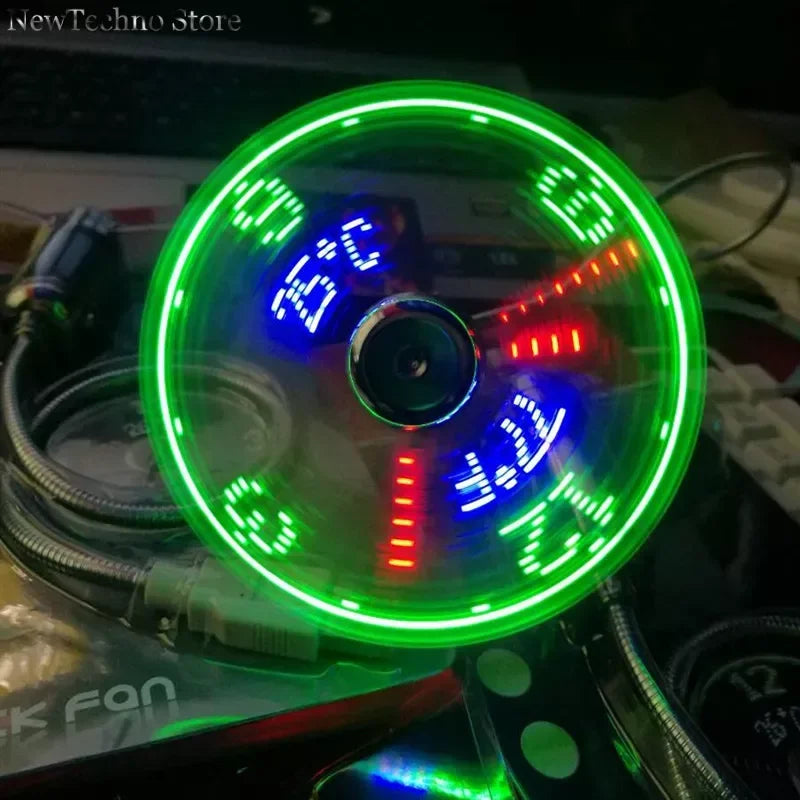 Skanto | USB LED Vifteklokke