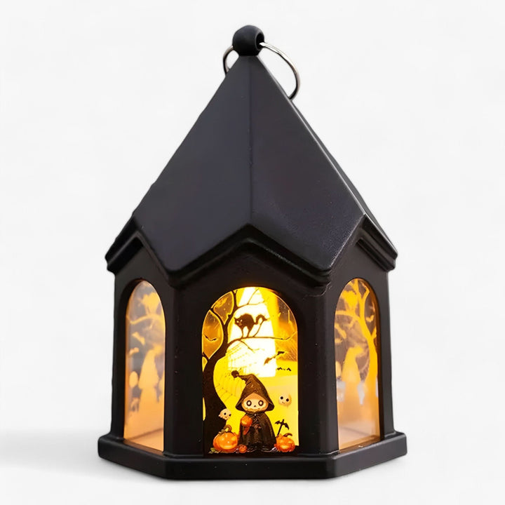 Skanto | Diana | Halloween Gresskar Lanterne - Koselig Lys for Spooky Dekorasjon