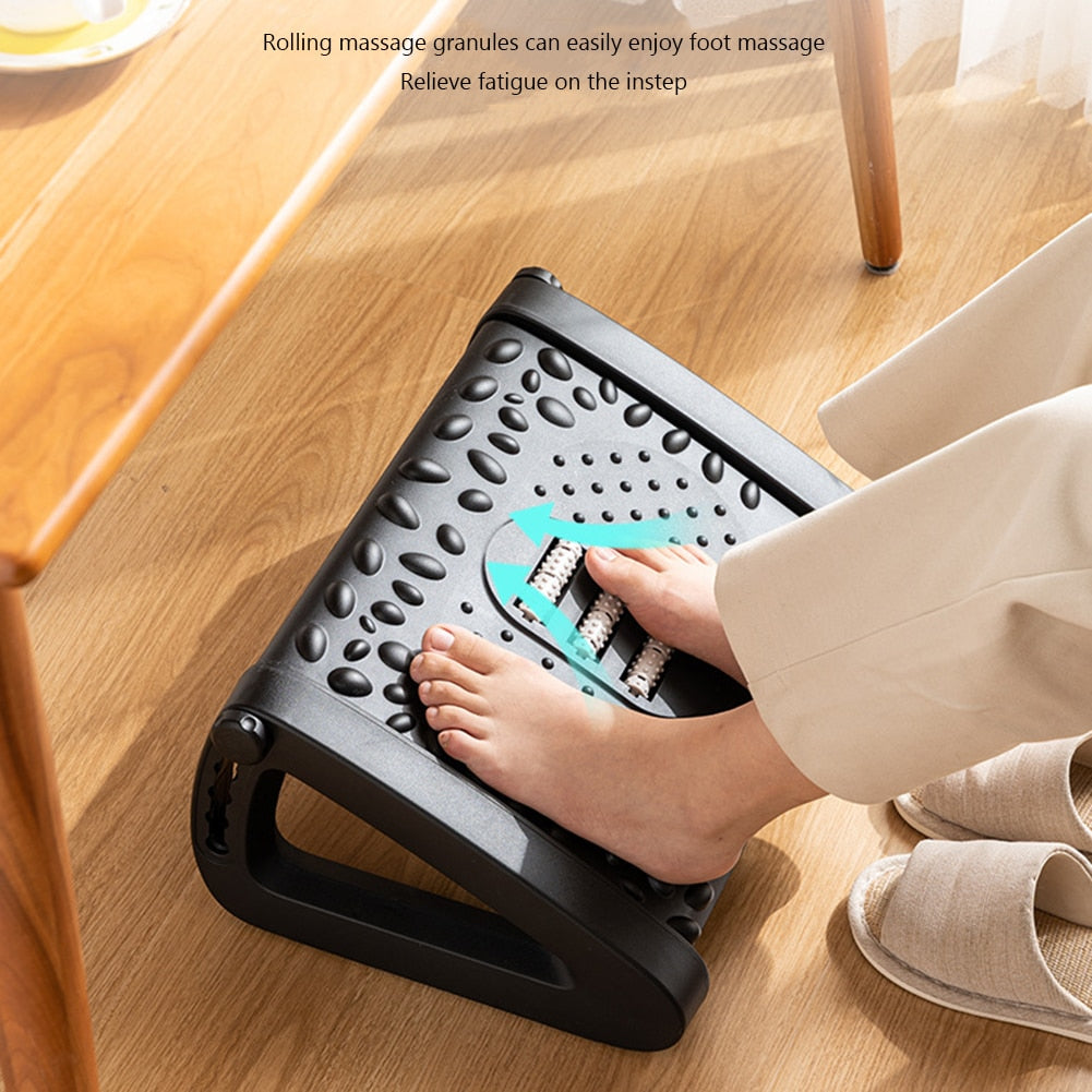 Skanto | Ergonomisk Hjemmekontor Fotstøtte Massasjør