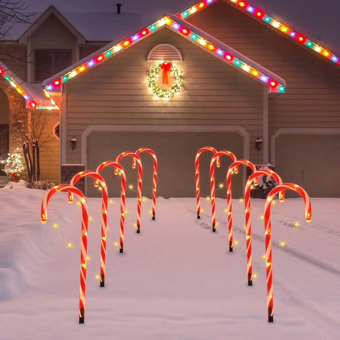 Skanto | CandyCaneLuxe | Vanntette LED julelys