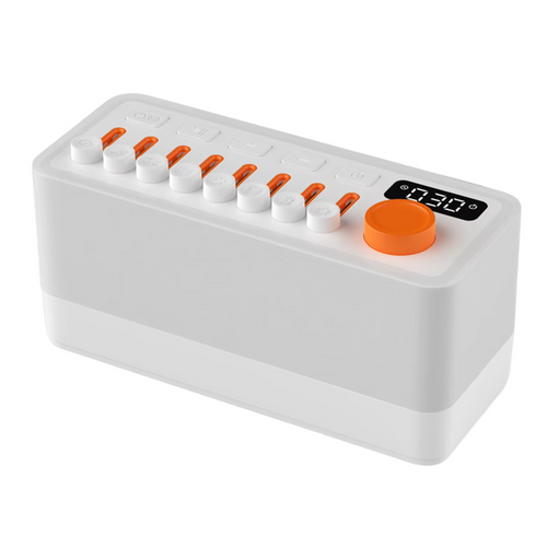 Skanto | Smart Sleep Sound Machine med RGB Nattlys og Bluetooth Høyttaler
